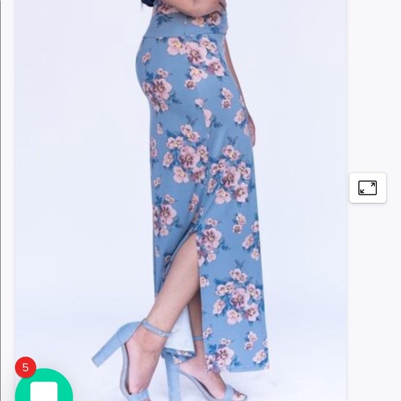 Agnes & Dora Dresses & Skirts - Agnes and Dora side slit maxi